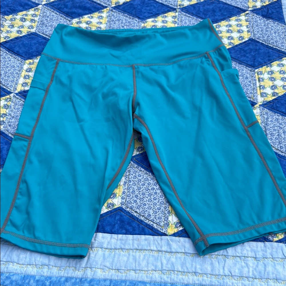 Teal Athletic Shorts